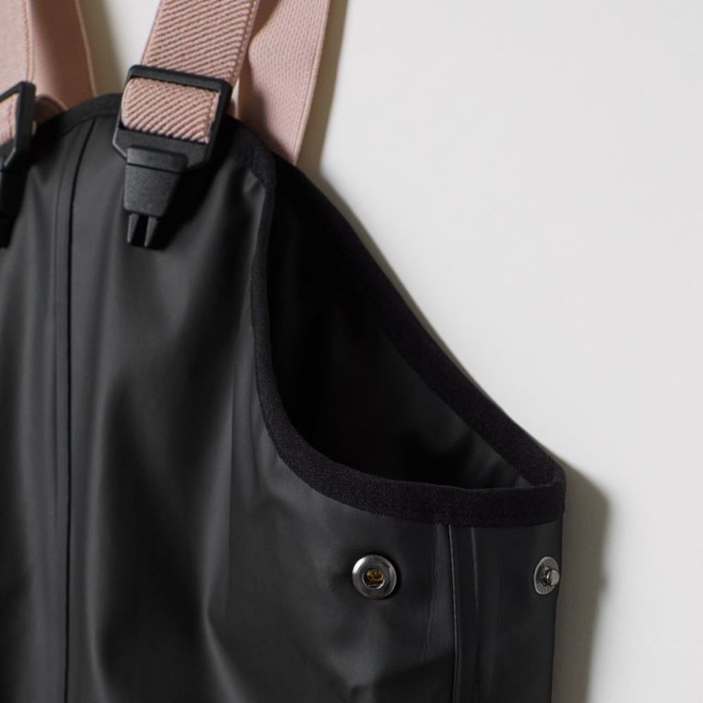 H&M Girls Rain Suspenders/Pants SZ 2-4